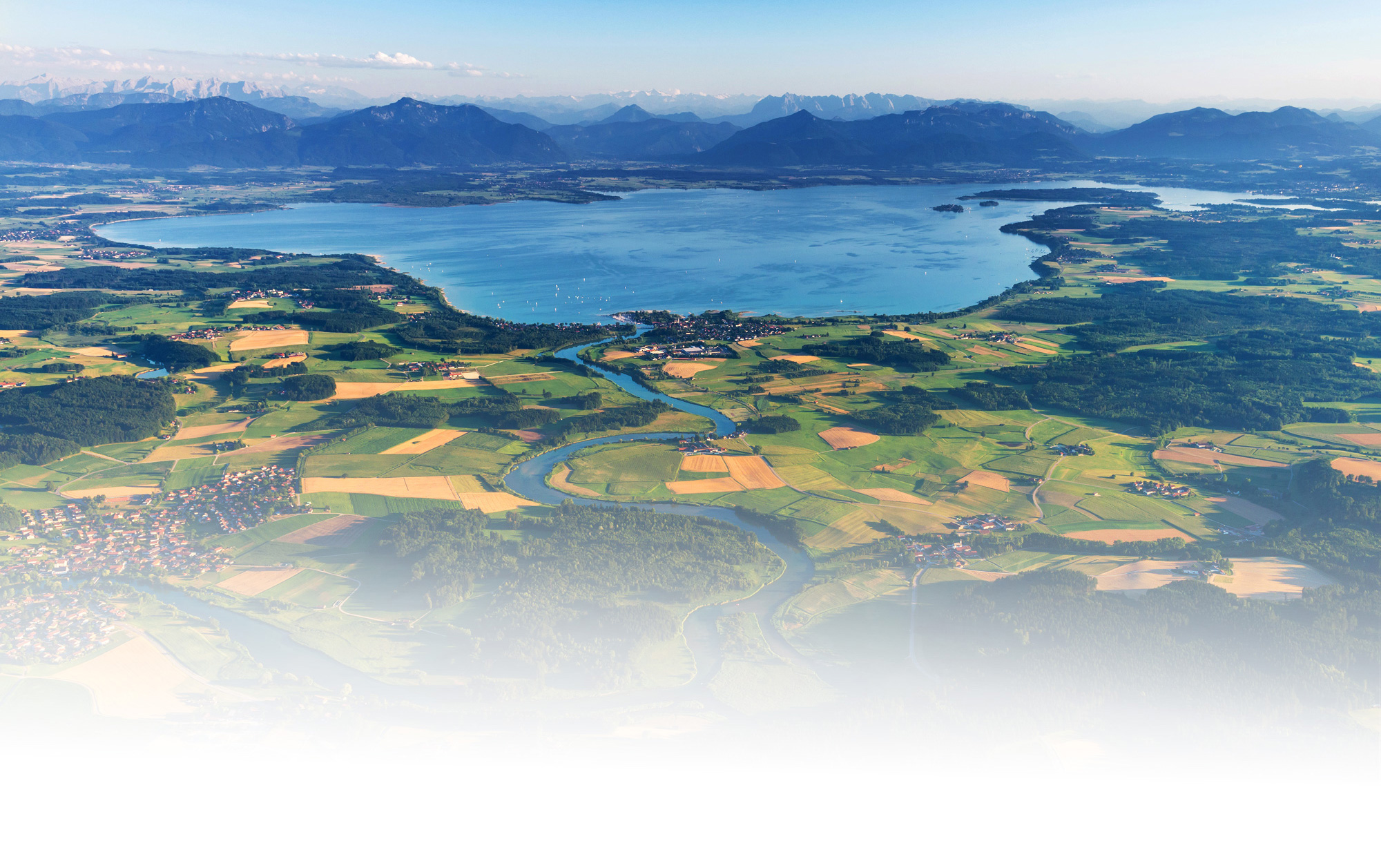 Panorama Bild Chiemsee Webcam