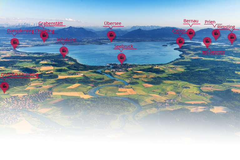 Panorama Bild Chiemsee Webcam